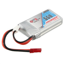 Gaoneng GNB 7.4V 550mAh 2S 80/160C Lipo Battery JST Plug For Aurora 90 100
