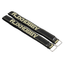 2Pcs RJX 20mm Fiber Non-Slip Aluminium Alloy Buckle Battery Strap 150-400mm for FPV Drones 