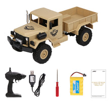 JJRC Q62 1/16 2.4G 4WD Off-Road Military Truck Crawler Transporter RC Car RTR