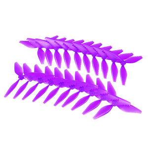 10 Pairs Racerstar Fish Bone 5041 3 Blade Racing Propeller for Racing