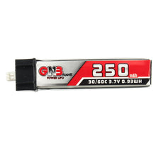 GAONENG 3.7V 250mAh 1S 30C/60C PH1.25 Plug Lipo Battery for Blade Nano QX CPX and Tiny Whoop