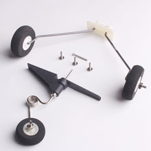 DIY Reversed Tricycle Landing Gear Tail-Wheel for 1400mm Fixed Wing Skysurfer X8 Skywalker Cessna RC Airplane