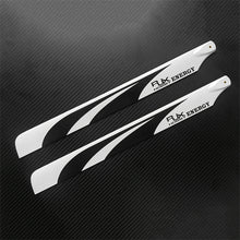 1 Pair RJX 430mm Main Blade Carbon Fiber Blade For Class 500 RC Helicopter