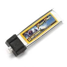 2PCS 180mAh 3.7V 1S 50C Lipo Battery For E-flite Blade Nano CPX Inductrix Tiny Whoop RC Quadcopter