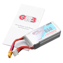 Gaoneng GNB 11.1V 650mAh 80C/160C 3S Lipo Battery XT30 Plug for RC Drone 