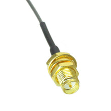 2PCS 2.4G RP-SMA Female To U.FL IPX 1.13 Pigtail Cable Wire 20cm For FPV RC Drone