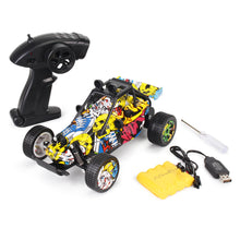 1811 1/20 2WD Graffiti Version 2.4GHz High-speed Racing Vehicle Off-Road Drift RC Car Toys