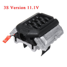 GRC Engine Simulated Radiator F11 V8 5.0 Motor Cooling Fan for 1/10 Traxxas TRX-4 TRX4 Rc Car Parts