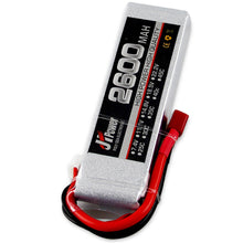JH Lipo RC Car Battery 2600mah 7.4v 2s 25c T/XT60 Plug For 1/10 RC Model 17*34*118mm