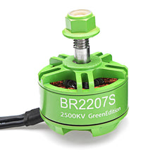 Racerstar 2207 BR2207S Green Edition 1600KV 2200KV 2500KV 3-6S Brushless Motor For RC Drone Frame