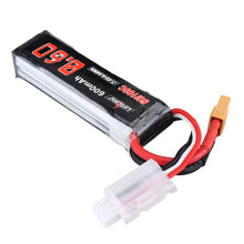 URUAV 7.4V 600mAh 50C/100C 2S Lipo Battery XT30 Plug for XK K130 Helicopter