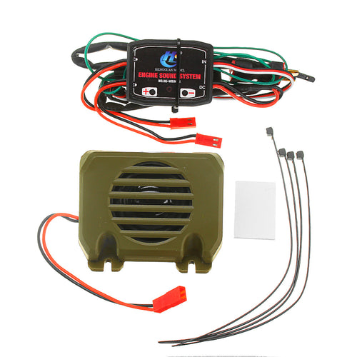 HG P402 P407 P601 P801 P802 1/10 1/12 Universal Rc Car Parts WE8021 Engine Sound System 