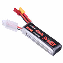 4Pcs URUAV 7.6V 450mAh 80C/160C 2S HV 4.35V Lipo Battery XT30 Plug for FPV Racing Drone