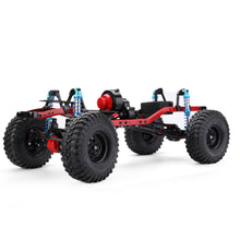 SCX10 1/10 4WD Pre-assembled CNC Frame RC Car Crawler Parts Straight Bridge Version