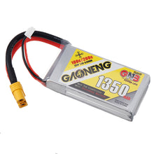 Gaoneng GNB 7.4V 1350mAh 100C 2S Lipo Battery XT60U-F Plug for RC Models Multicopter Frame