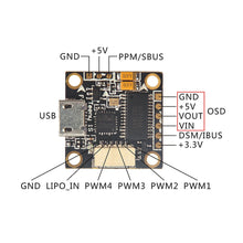 16x16mm TeenyF4 Pro 1-2S Flytower F4 OSD FC w/  Buck-Boost Converter & 5A BL_S DShot600 4In1 ESC 