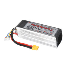 AHTECH Infinity 22.2V 3300mAh 55C 6S Lipo Battery with XT60 Plug for FPV RC Quadcopter