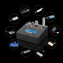 EV-PEAK E6 17.4W AC/DC Smart Battery Charger for JST MCPX MCX MOLEX PlugTiny Whoop Blade Inductrix