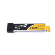 5Pcs Gens Tattu 3.7V 220mAh 45C 1S1P Lipo Battery With JST-PHR 2.0 Plug For Micro Quadcopters