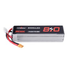 URUAV 14.8V 8000mAh 30/60C 4S Lipo Battery XT60 Plug for RC Quadcopter FPV Drone