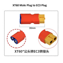 XT60 Male Female to EC3 Male Female Plug T Male to EC3 Female Plug Connector for RC Model