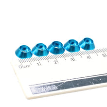 Aluminum Alloy M3 Hexagon Screw Cup Shaped Washer 5Pcs Set