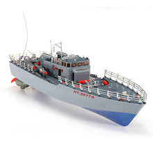 1/115 2.4G EHT-2877 Missile Destroyer RC Boat 4km/h With Two Motor And Light Vehicle Models