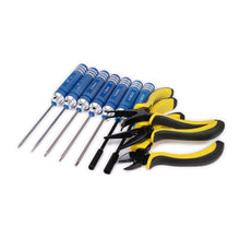 10 in 1 RC Helicopter Screwdriver Pliers Hex Repair Tools Box Set with Bag