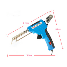60W 220V Electric Soldering Iron Automatic Send Soldering Tin Pen Welding Tools Blue