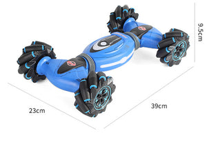 1:12 Remote Control Stunt Car Gesture Induction Twisting Off-Road Vehicle Light Music Drift Dancing Side Driving RC Car Toys