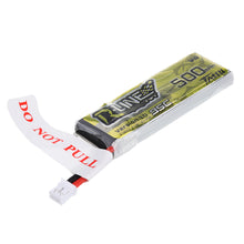 TATTU R-LINE 1.0 3.7V 500mAh 95C 1S Lipo Battery PH2.0 Plug for 100 to 180mm Multirotor FPV Drone 