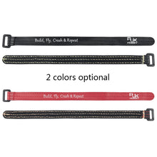 4pcs RJX HOBBY 150-300mm Magic Tap Battery Strap Black Red Color for RC Model 