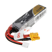 TATTU 7.4V 450mAh 75C 3.33Wh 2S XT30 Plug Lipo Battery for RC Racing Drone