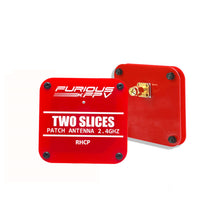 FuriousFPV 2.4GHz 8.6dBi Two Slices PATCH FPV Antenna LHCP/RHCP for RC Drone 