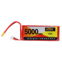 ZOP Power 14.8V 5000mAh 100C 4S Lipo Battery XT60 Plug for RC Quadcopter Car Airplane