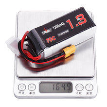 URUAV 14.8V 1300mAh 70C 4S Lipo Battery With XT60 Plug for Eachine Tyro99 FPV Racer Drone