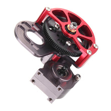 RC 1/10 Upgrade Aluminum Fully Assembled Transmission Metal Gearbox For Axial SCX10 Cars Parts