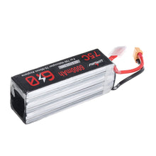 URUAV 22.2V 6000mAh 75C 6S Lipo Battery XT90 Plug for 700 Helicopter 70-90mm Airplane