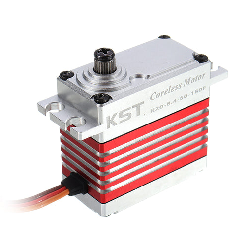 KST X20-8.4-50 45KG 180° Metal Gear Coreless Digital Servo For RC Helicopter Airplane Robot