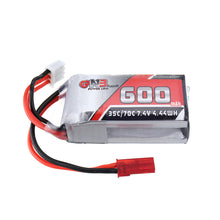 Gaoneng GNB 7.4V 600mAh 35C 2S Lipo Battery JST Plug for FPV RC Drone