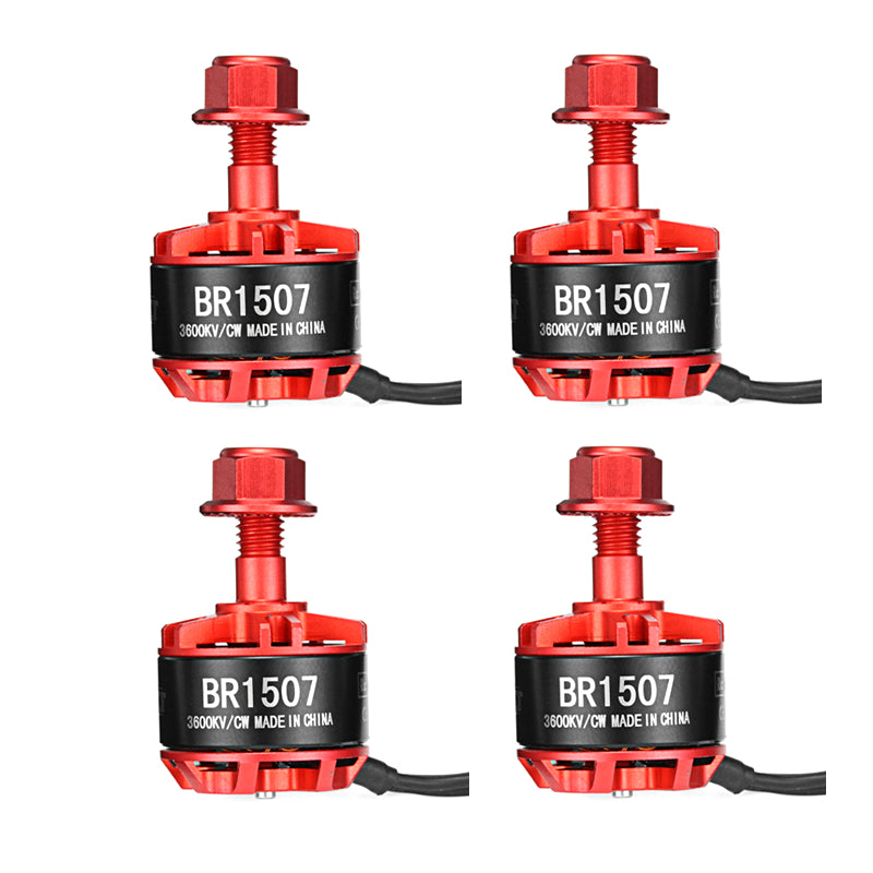 4X Racerstar Racing Edition 1507 BR1507 3600KV 2-4S Brushless Motor For RC Drone FPV Racing Frame