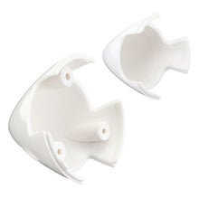 35mm/55mm Plastic Propeller Spinner White with Propeller Clip