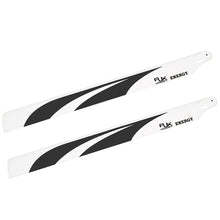 1 Pari RJX 600mm Carbon Fiber Main Blade For RJX X-TREME 50 T-REX 600 RC Helicopter