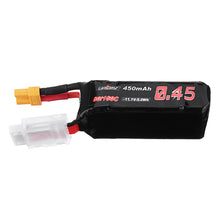 URUAV 11.1V 450mAh 80/160C 3S Lipo Battery XT30 Plug for RC Drone