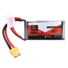 ZOP Power 11.1V 1500mAh 40C 3S Lipo Battery XT60 Plug