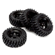 4PCS 1/10 12mm Off-road Vehicle Tyre Tires Rims Wheel Complete Remote Control Car Part