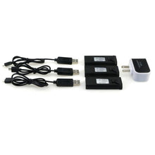 3x VISUO XS809HW XS809W Battery Charger Set 3.7V 900mAH 30C Lipo Battery 