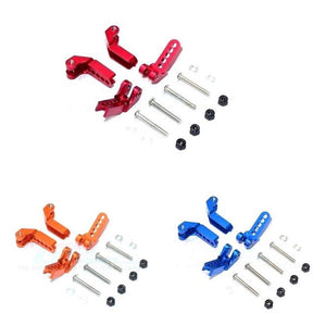 1 Set 1/10 Adjustable Aluminum Front & Rear Damper Mount for Traxxas TRX-4 Rc Car Parts