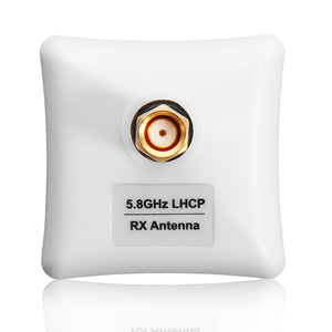 Realacc 5.8G 8dBi LHCP/RHCP Omni-directional FPV Panel Plated Flat Antenna SMA/RP-SMA 