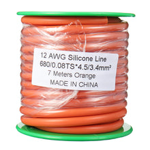 7M 12AWG Soft Silicone Wire Cable High Temperature Tinned Copper